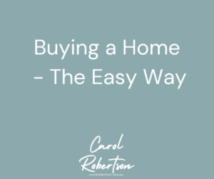 Buying a Home the Easy Way, course