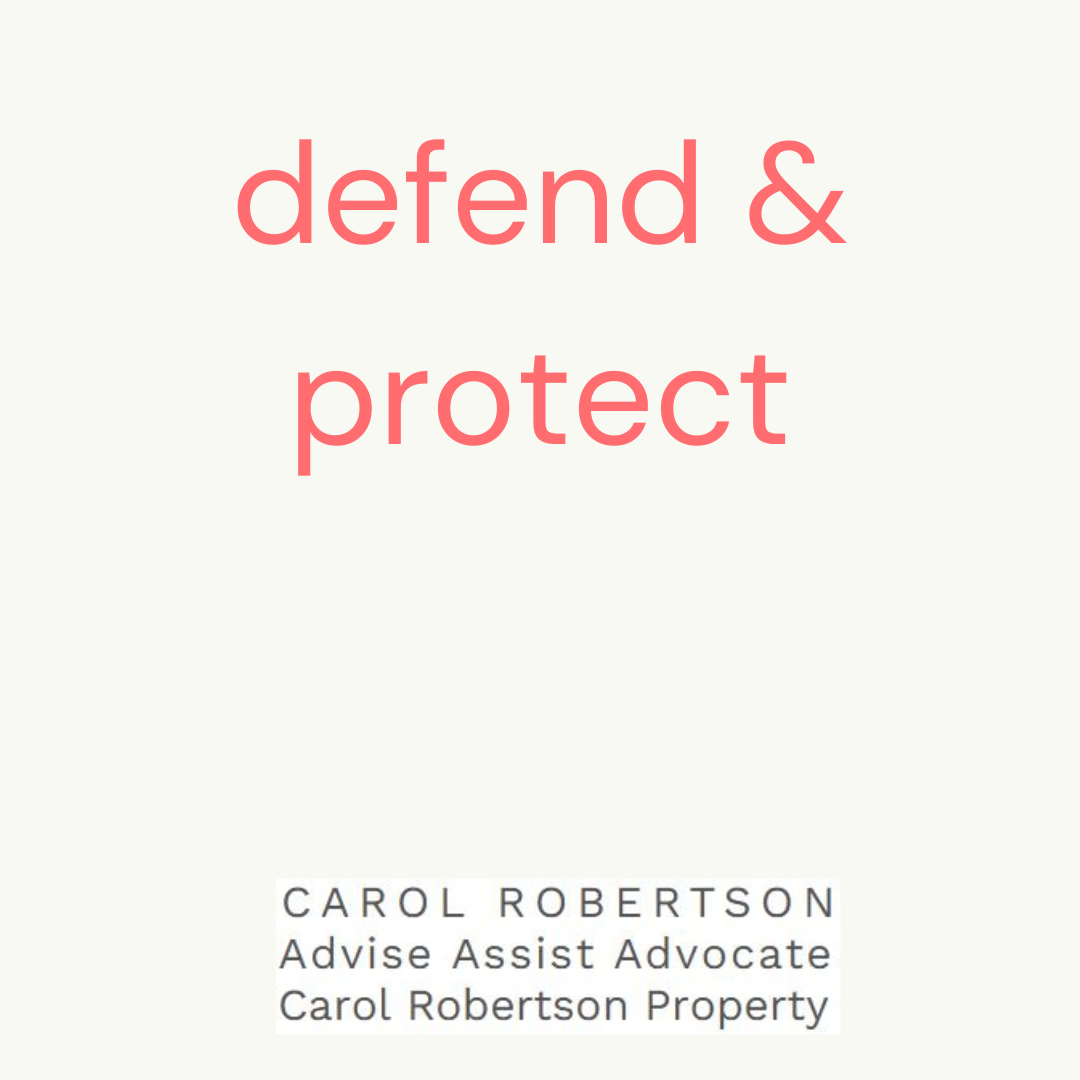 defend, protect, advise, assist, advocate