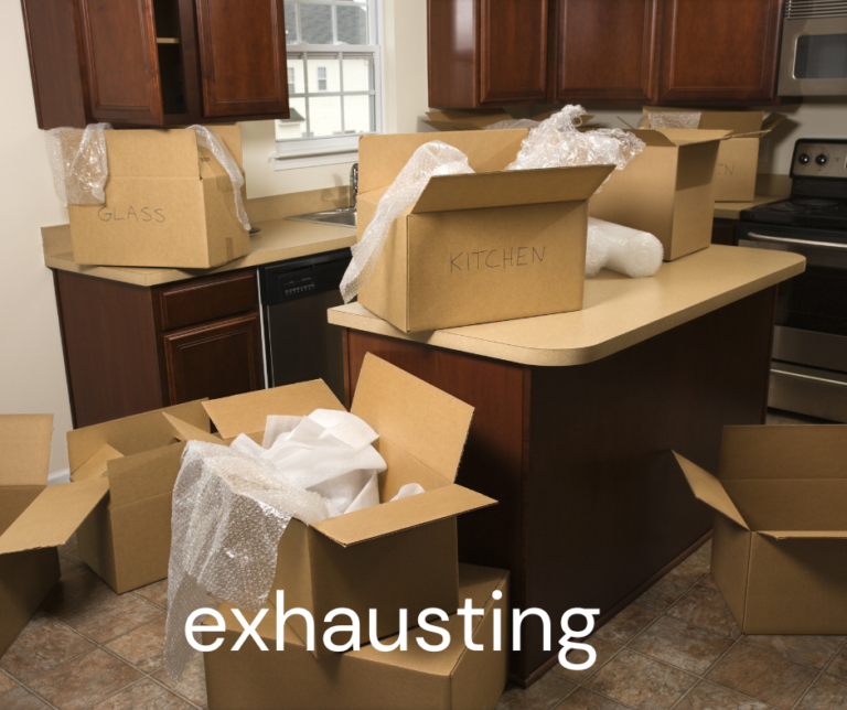 Moving house, packing and getting rid of the excess in the Hard rubbish